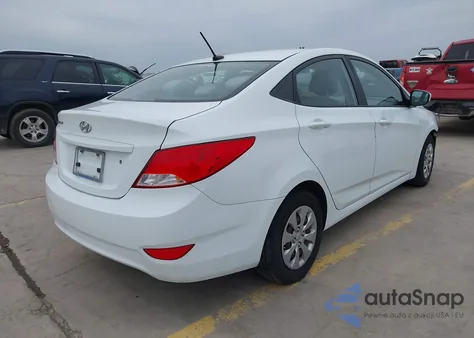 2016 Hyundai Accent Se z USA, uszkodzony, nr VIN KMHCT4AE0GU103925